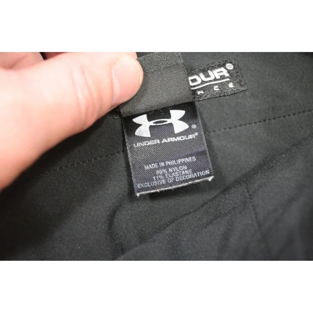 Under Armour Performance Golf Shorts Mens 40 Black Tactical‎ Stretch Nylon